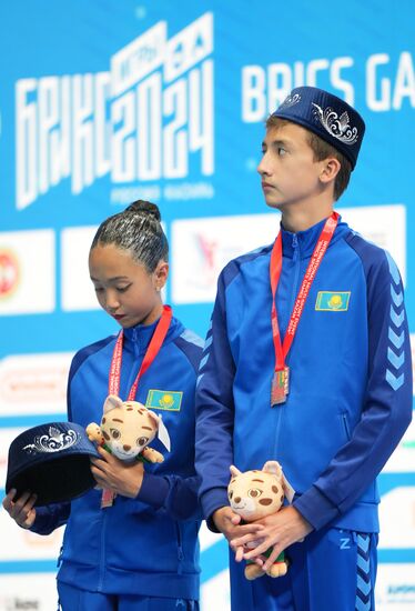 Russia BRICS Sports Games Artistic Swimming Mixed Duet Technical Routine