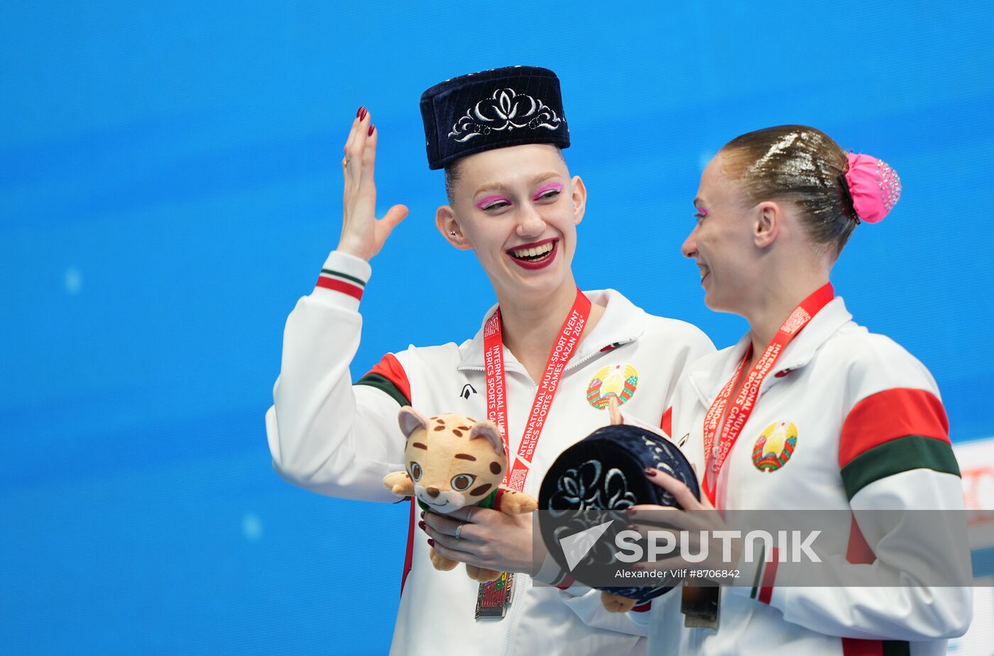 Russia BRICS Sports Games Artistic Swimming Duet Free Routine