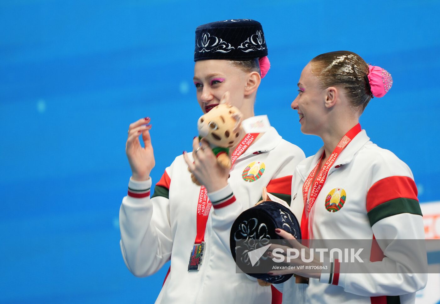 Russia BRICS Sports Games Artistic Swimming Duet Free Routine
