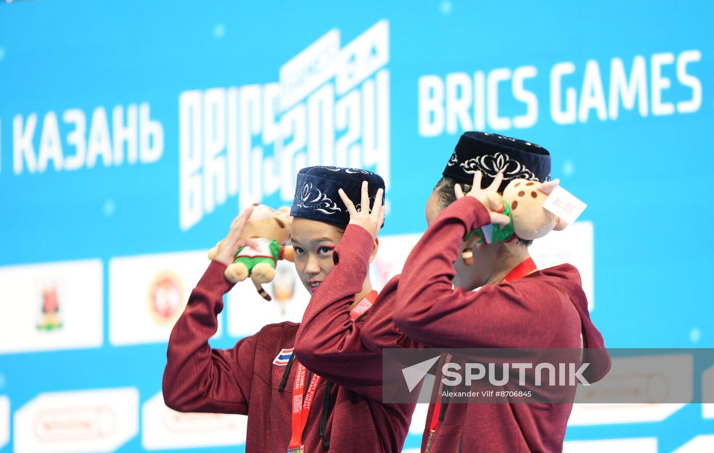 Russia BRICS Sports Games Artistic Swimming Duet Free Routine