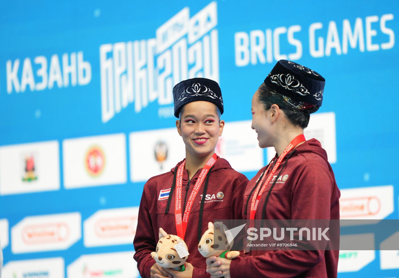 Russia BRICS Sports Games Artistic Swimming Duet Free Routine