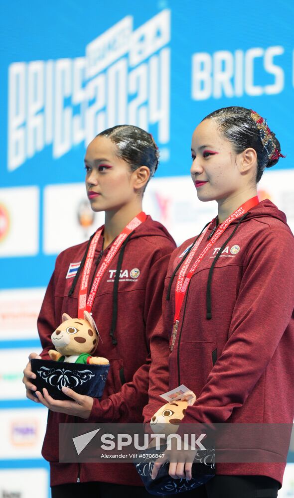 Russia BRICS Sports Games Artistic Swimming Duet Free Routine