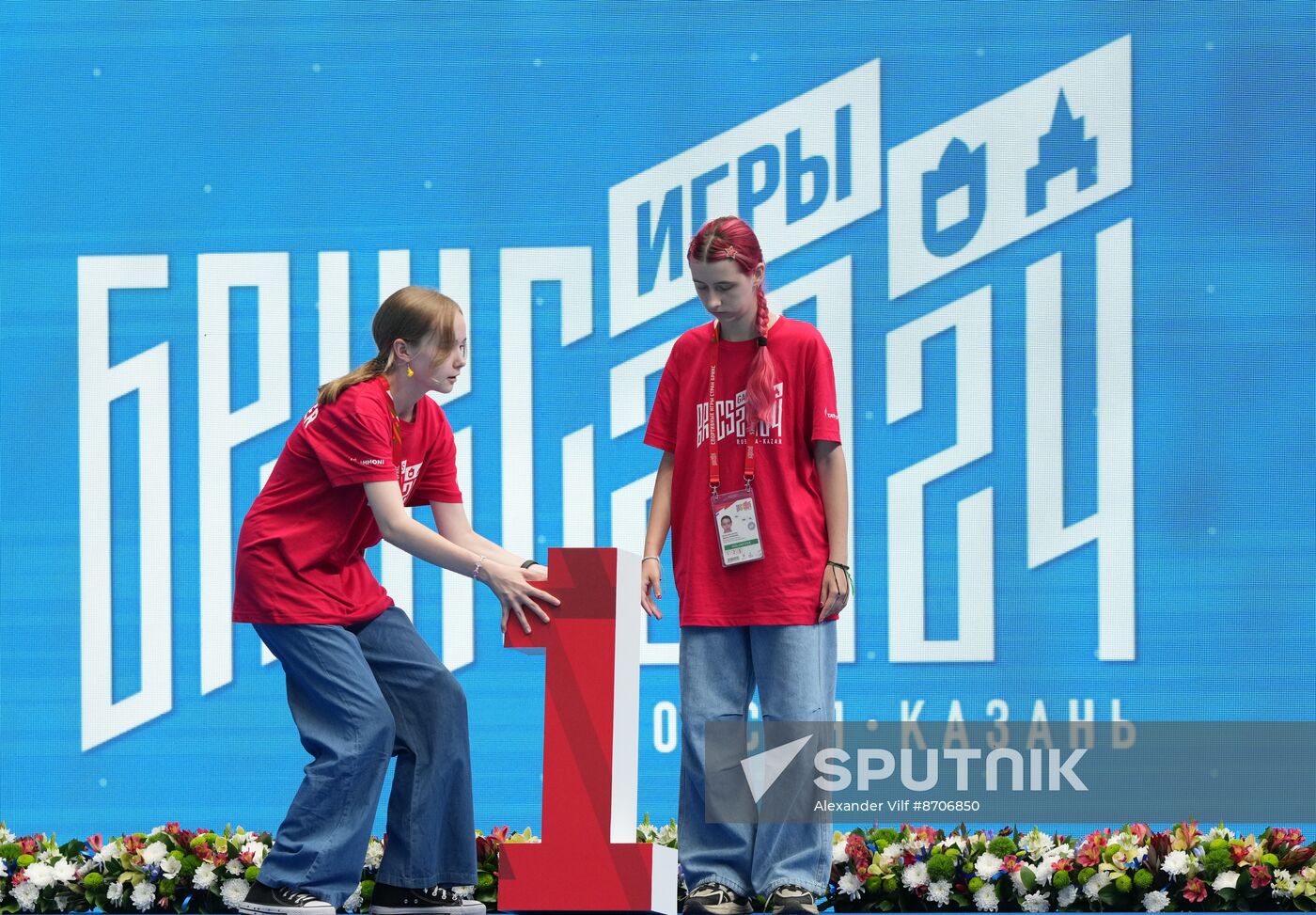 Russia BRICS Sports Games Artistic Swimming Duet Free Routine