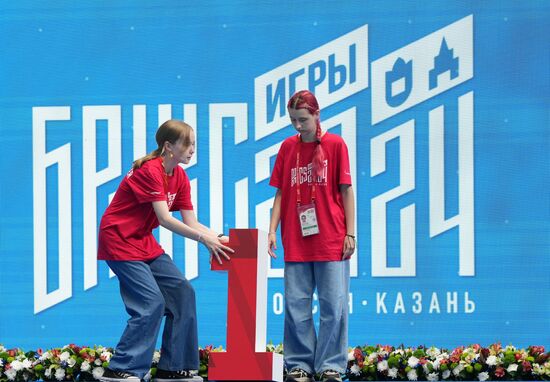 Russia BRICS Sports Games Artistic Swimming Duet Free Routine