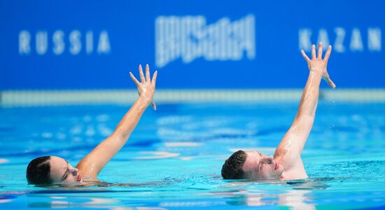 Russia BRICS Sports Games Artistic Swimming Mixed Duet Technical Routine