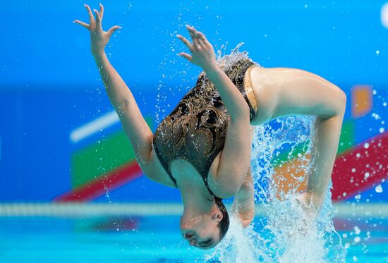Russia BRICS Sports Games Artistic Swimming Mixed Duet Technical Routine