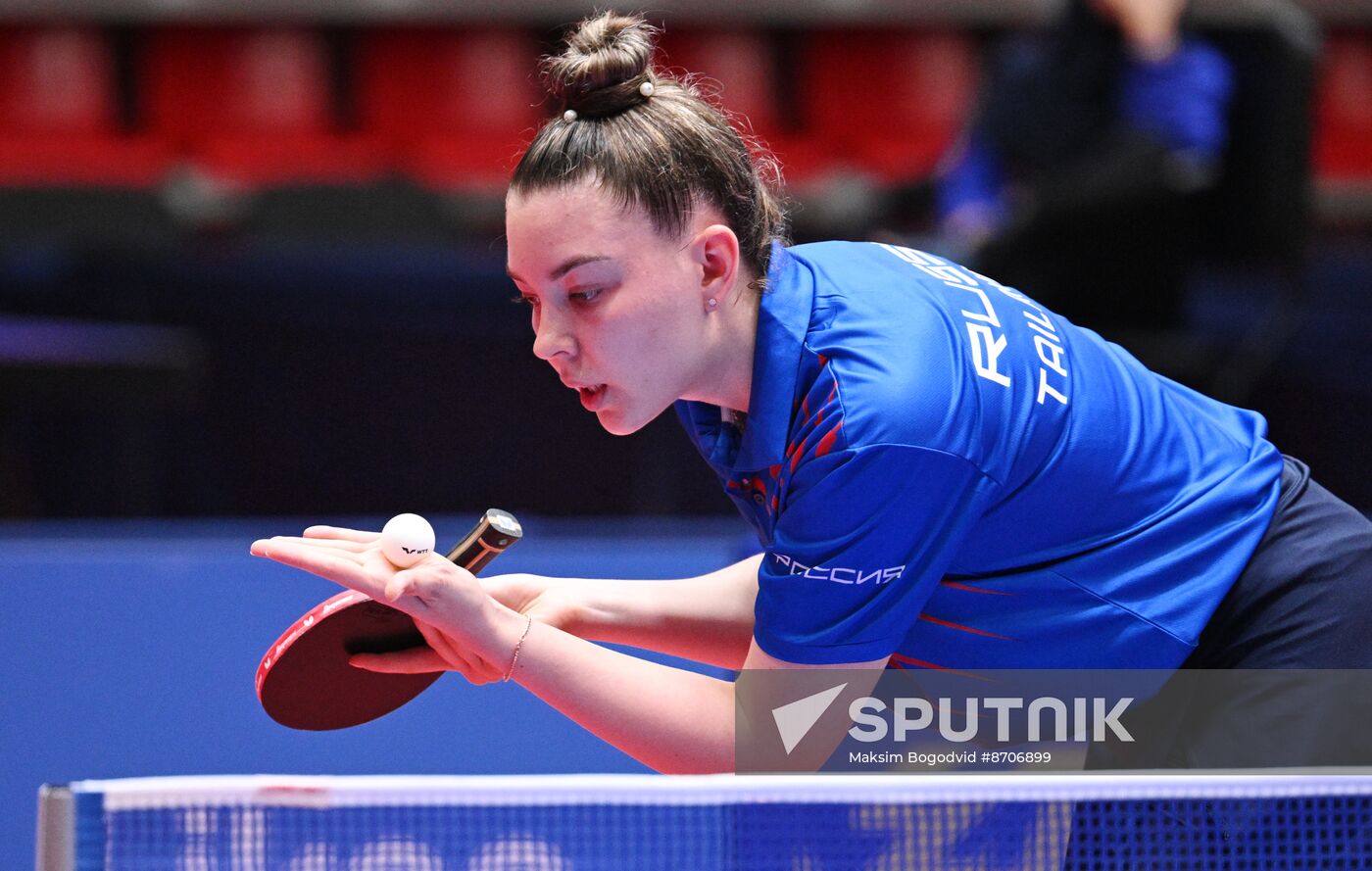 Russia BRICS Sports Games Table Tennis