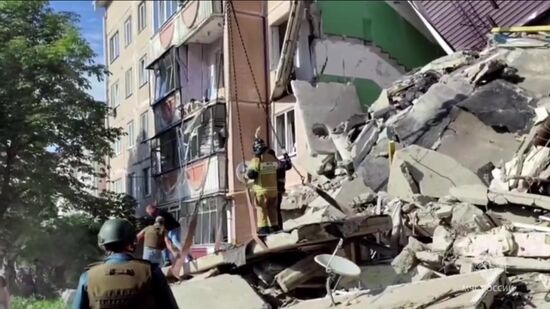 Russia Ukraine Military Operation Shelling