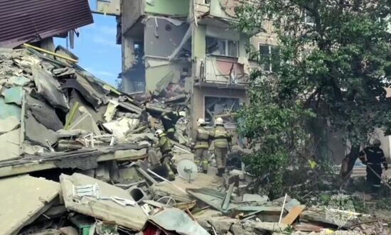 Russia Ukraine Military Operation Shelling