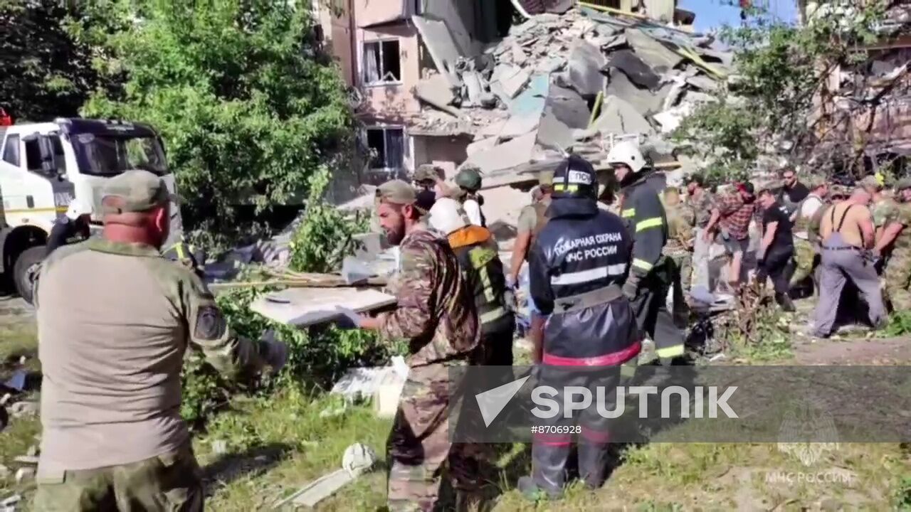 Russia Ukraine Military Operation Shelling