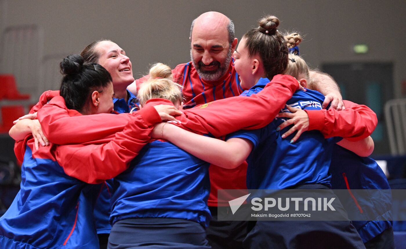 Russia BRICS Sports Games Table Tennis