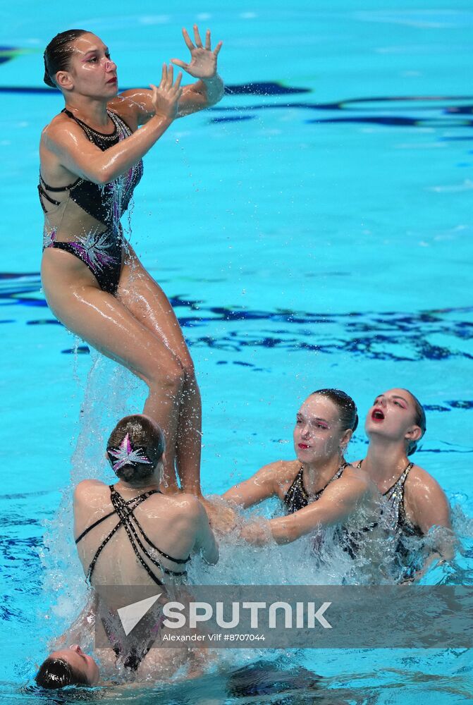 Russia BRICS Sports Games Artistic Swimming Team Technical Routine