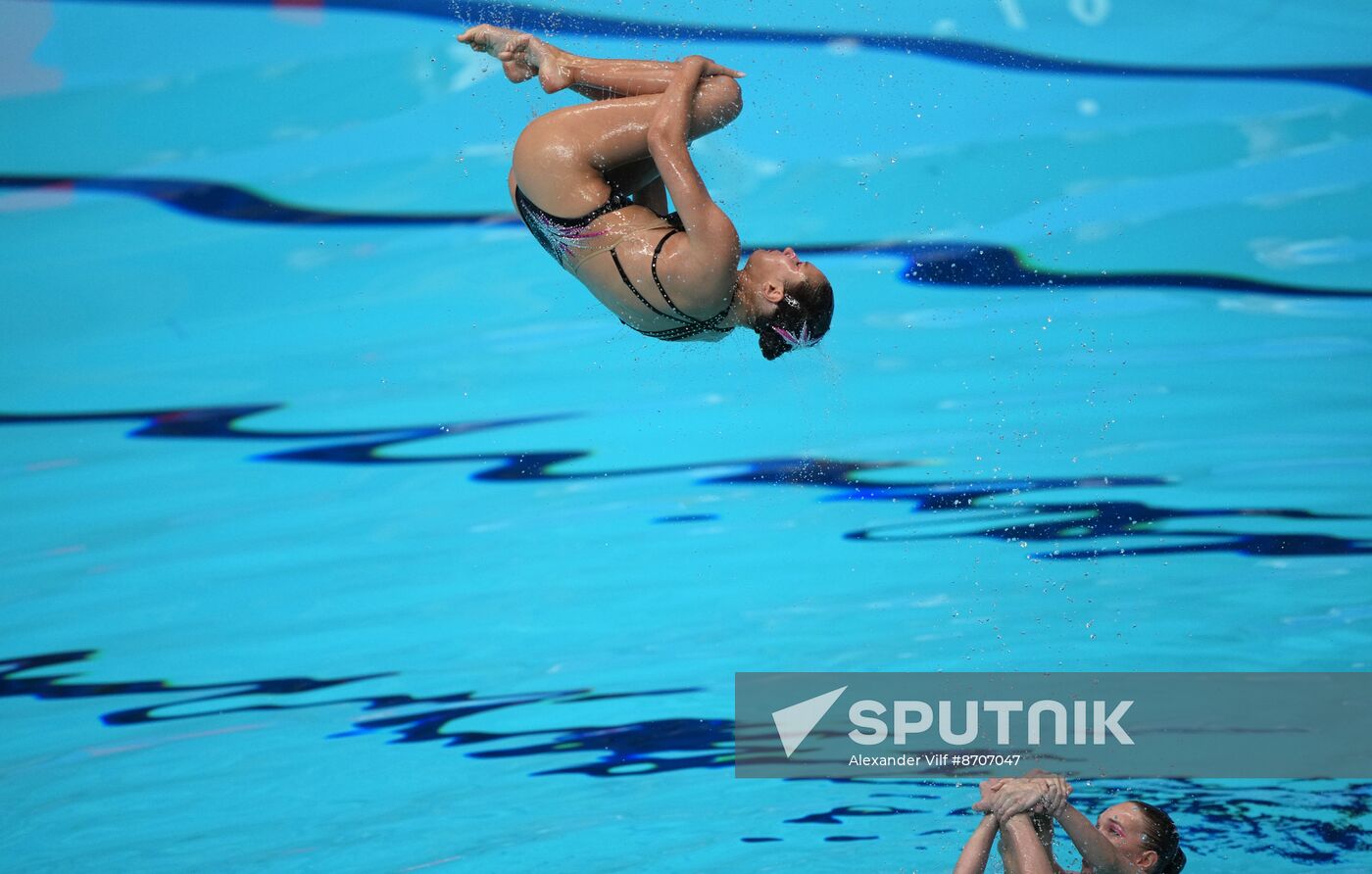 Russia BRICS Sports Games Artistic Swimming Team Technical Routine