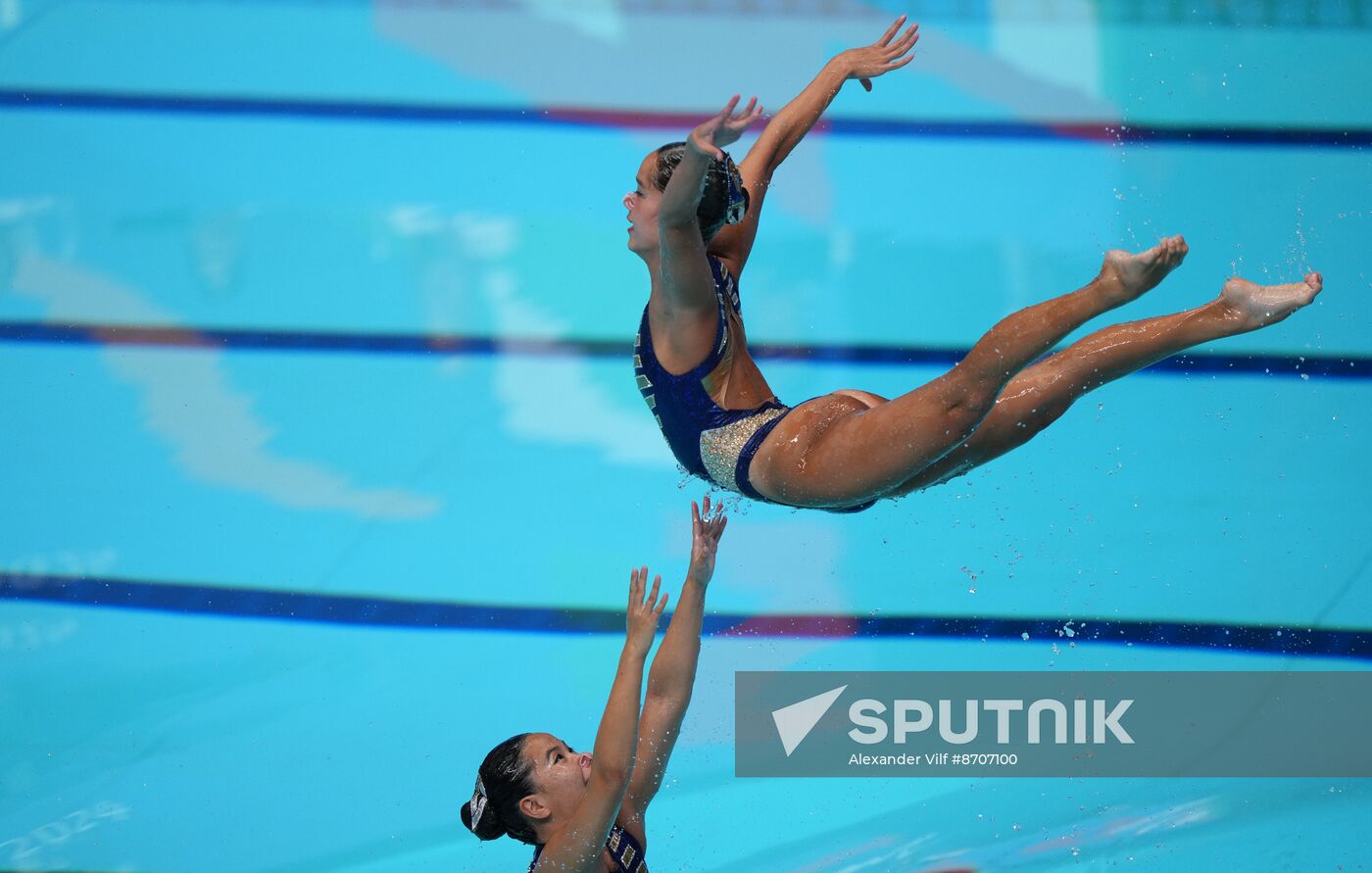 Russia BRICS Sports Games Artistic Swimming Team Technical Routine