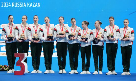 Russia BRICS Sports Games Artistic Swimming Team Technical Routine