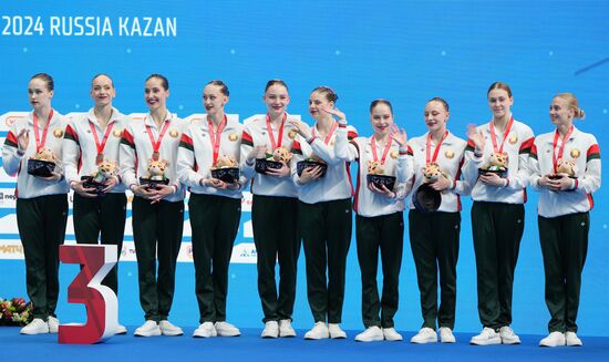 Russia BRICS Sports Games Artistic Swimming Team Technical Routine