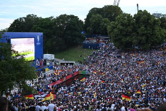 Germany Soccer Euro 2024 Germany - Scotland Broadcasting