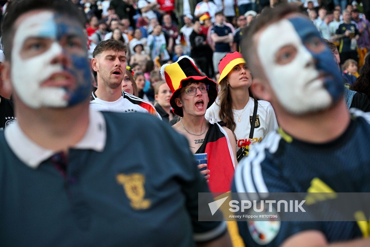 Germany Soccer Euro 2024 Germany - Scotland Broadcasting