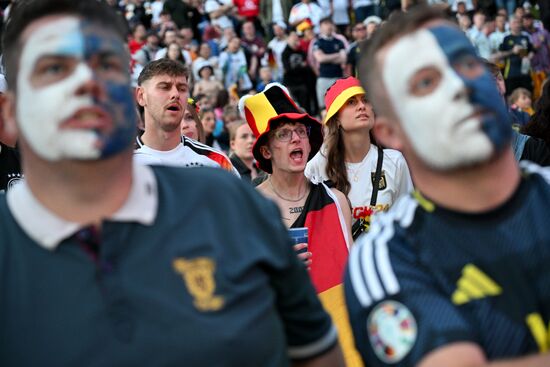 Germany Soccer Euro 2024 Germany - Scotland Broadcasting