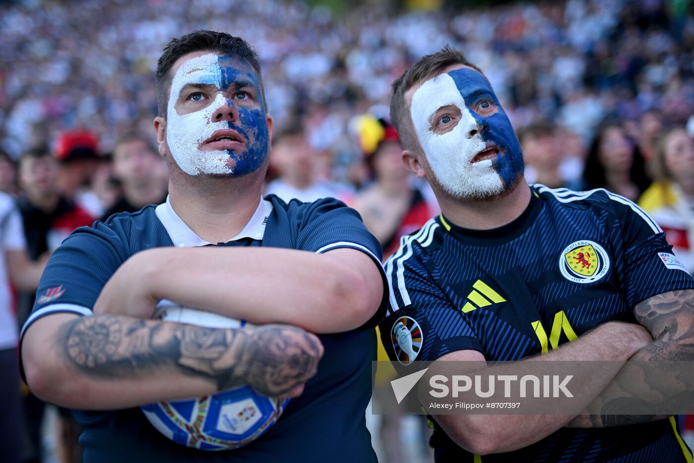 Germany Soccer Euro 2024 Germany - Scotland Broadcasting