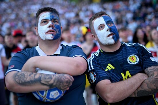 Germany Soccer Euro 2024 Germany - Scotland Broadcasting