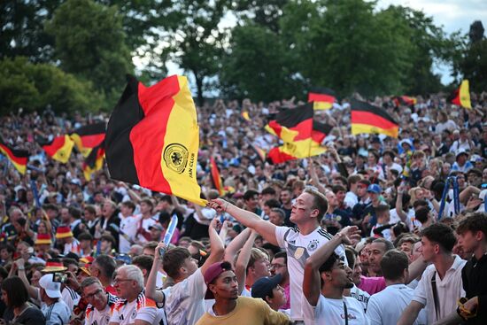 Germany Soccer Euro 2024 Germany - Scotland Broadcasting