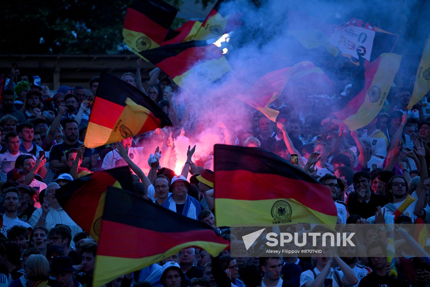 Germany Soccer Euro 2024 Germany - Scotland Broadcasting