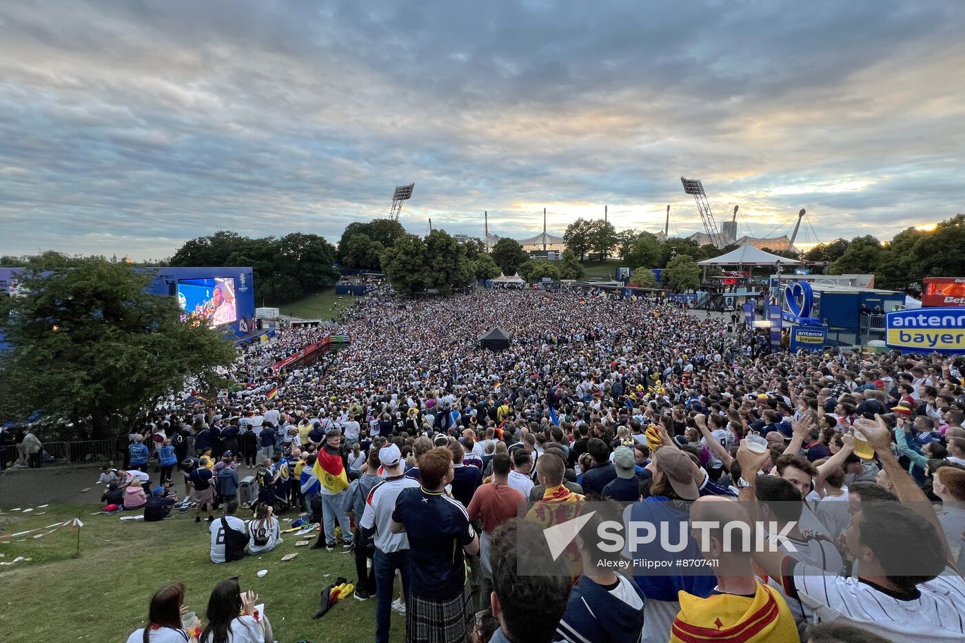 Germany Soccer Euro 2024 Germany - Scotland Broadcasting