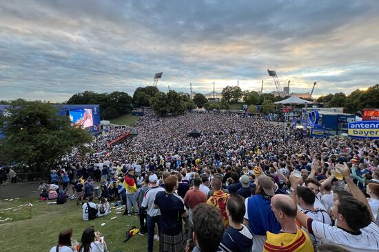 Germany Soccer Euro 2024 Germany - Scotland Broadcasting