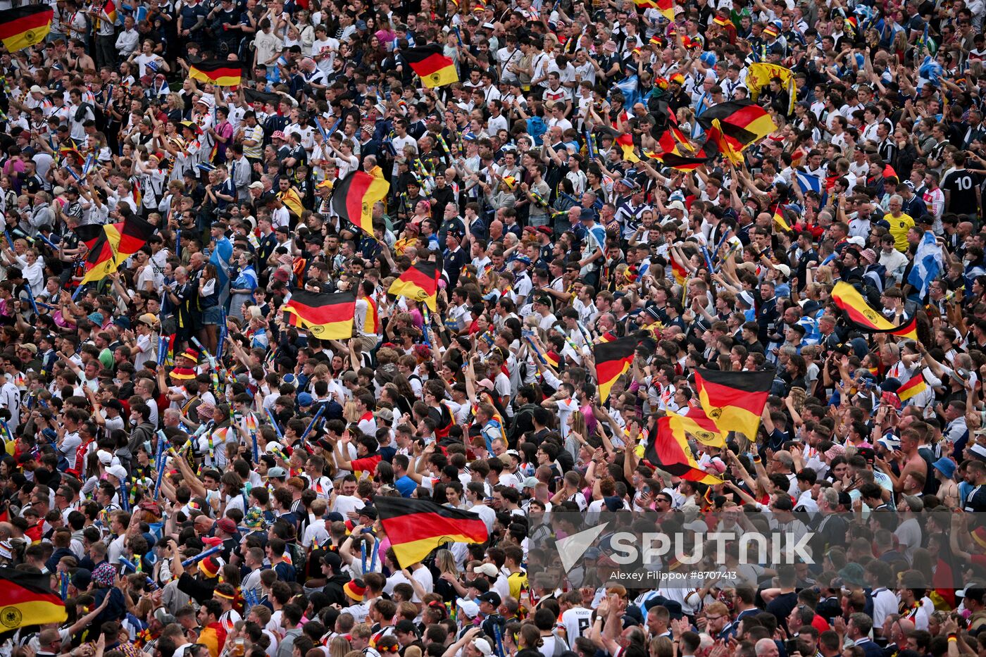 Germany Soccer Euro 2024 Germany - Scotland Broadcasting