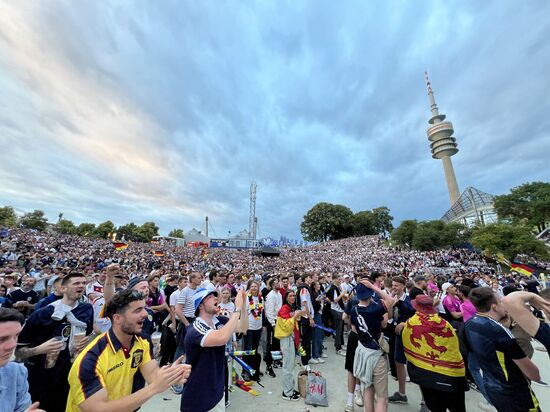 Germany Soccer Euro 2024 Germany - Scotland Broadcasting