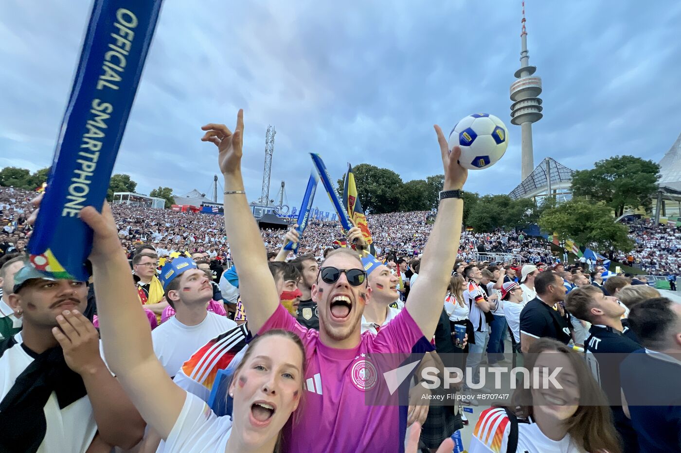 Germany Soccer Euro 2024 Germany - Scotland Broadcasting