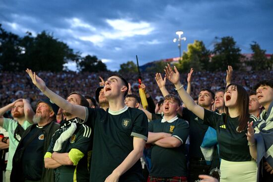 Germany Soccer Euro 2024 Germany - Scotland Broadcasting