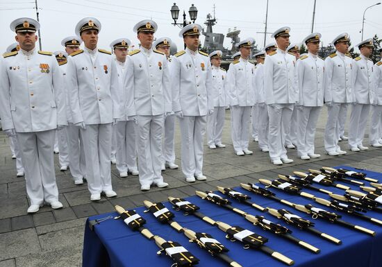 Russia Naval School Graduation