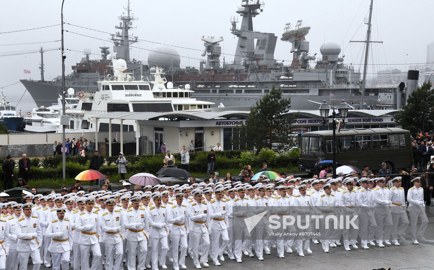 Russia Naval School Graduation