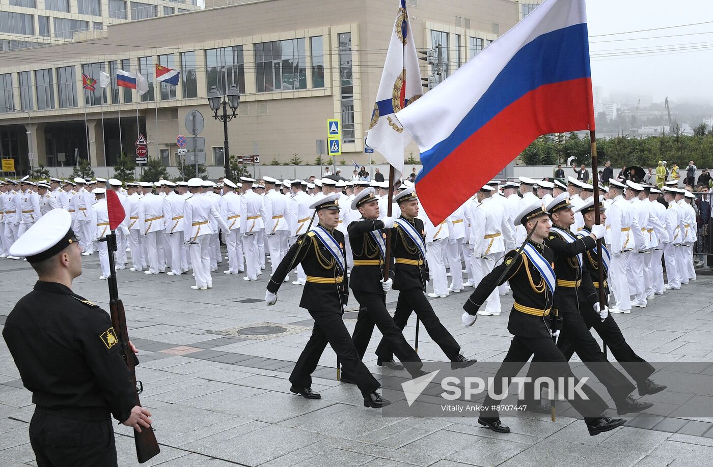 Russia Naval School Graduation