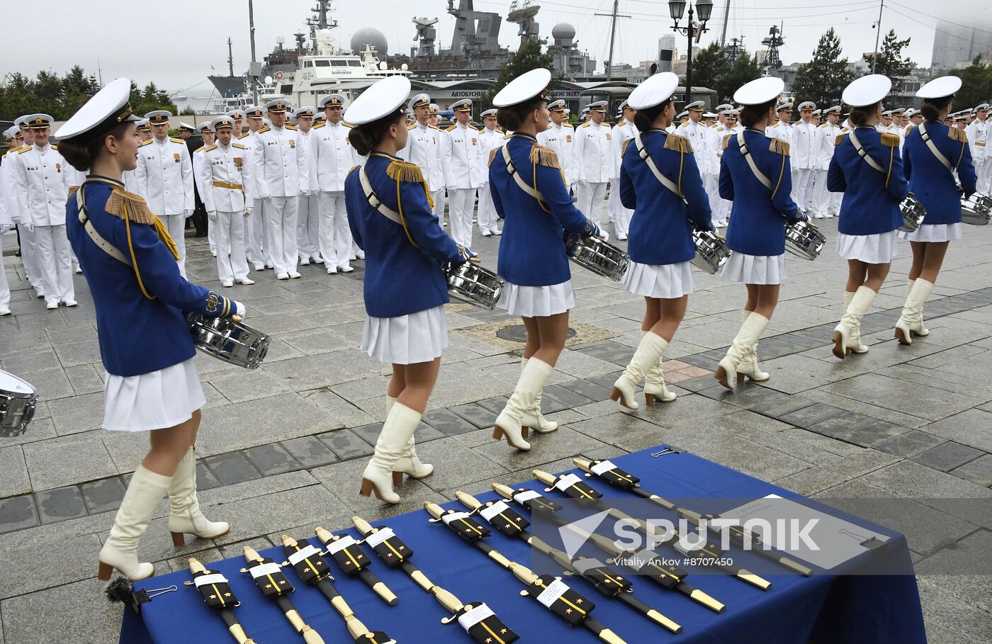 Russia Naval School Graduation