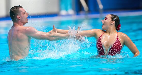 Russia BRICS Sports Games Artistic Swimming Mixed Duet Free Routine