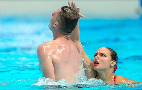 Russia BRICS Sports Games Artistic Swimming Mixed Duet Free Routine