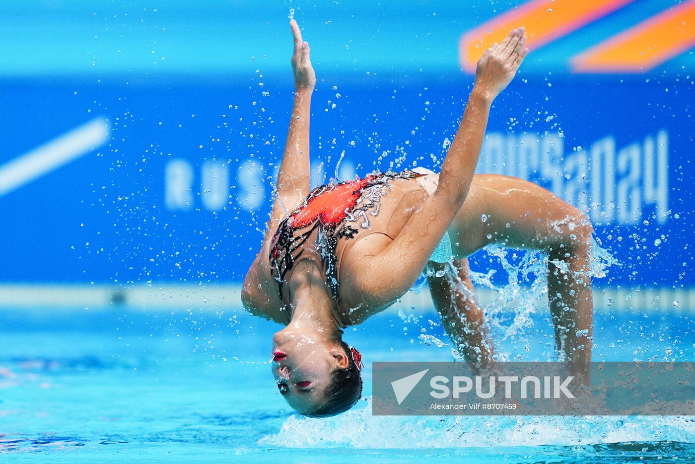 Russia BRICS Sports Games Artistic Swimming Mixed Duet Free Routine