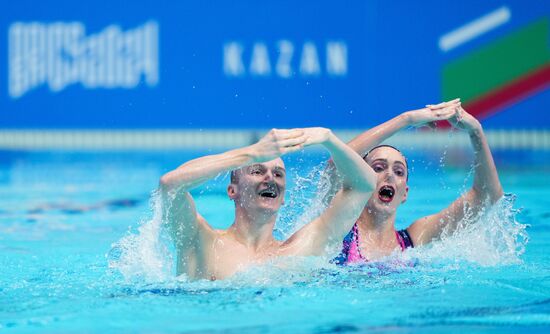 Russia BRICS Sports Games Artistic Swimming Mixed Duet Free Routine