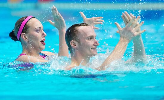 Russia BRICS Sports Games Artistic Swimming Mixed Duet Free Routine