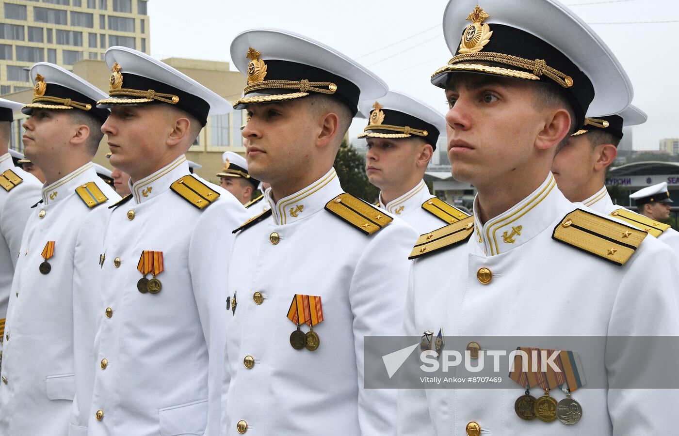 Russia Naval School Graduation
