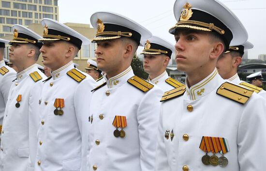 Russia Naval School Graduation