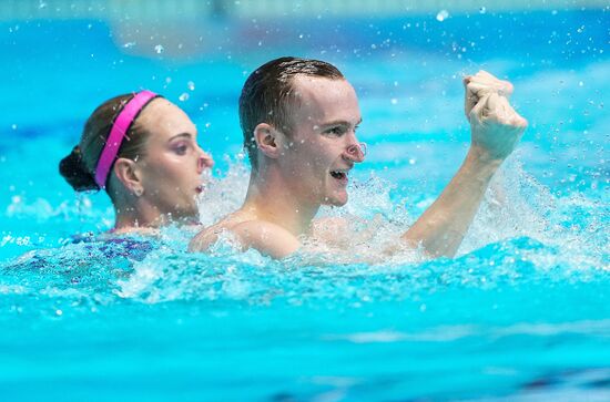 Russia BRICS Sports Games Artistic Swimming Mixed Duet Free Routine