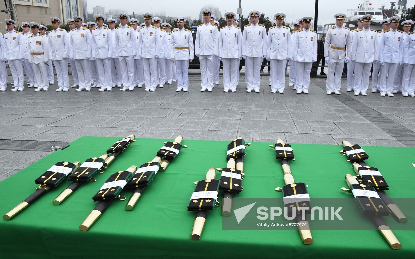 Russia Naval School Graduation