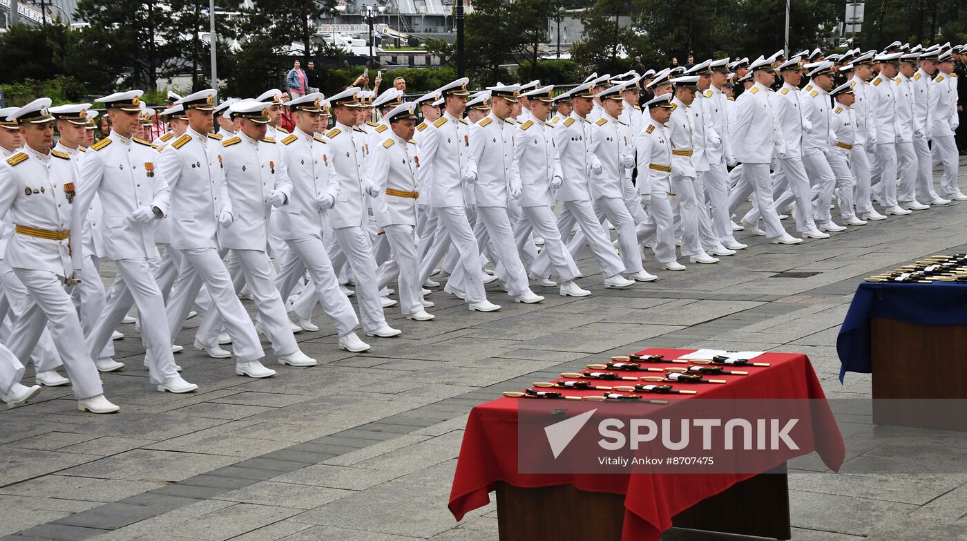 Russia Naval School Graduation