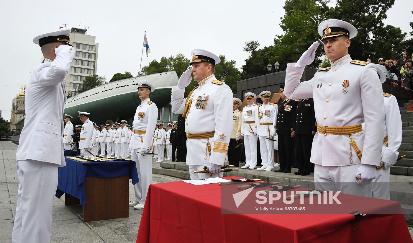 Russia Naval School Graduation