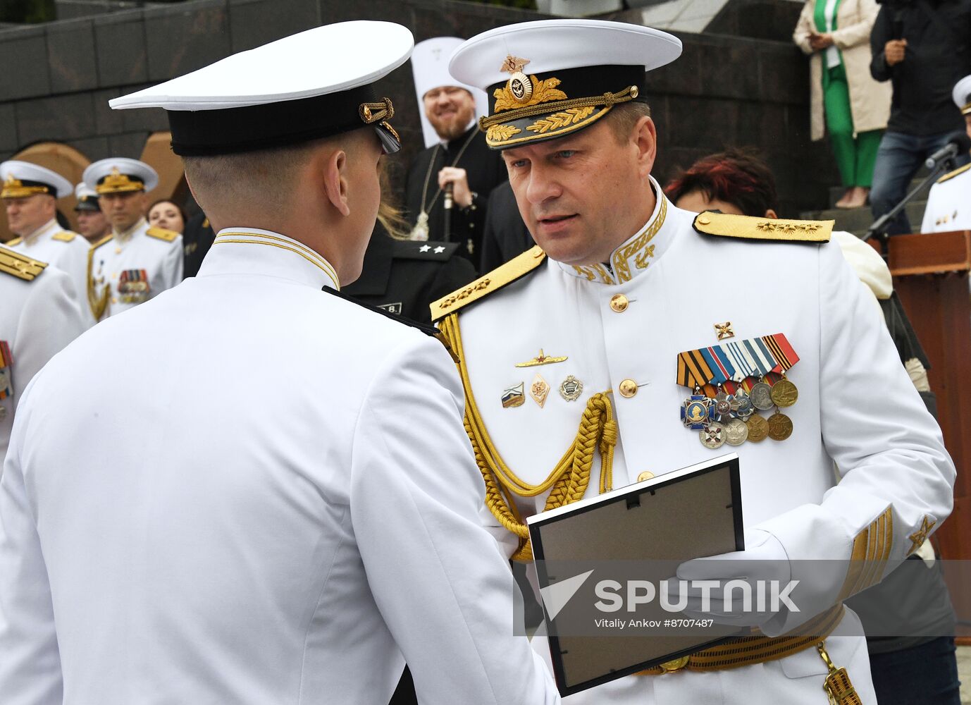 Russia Naval School Graduation