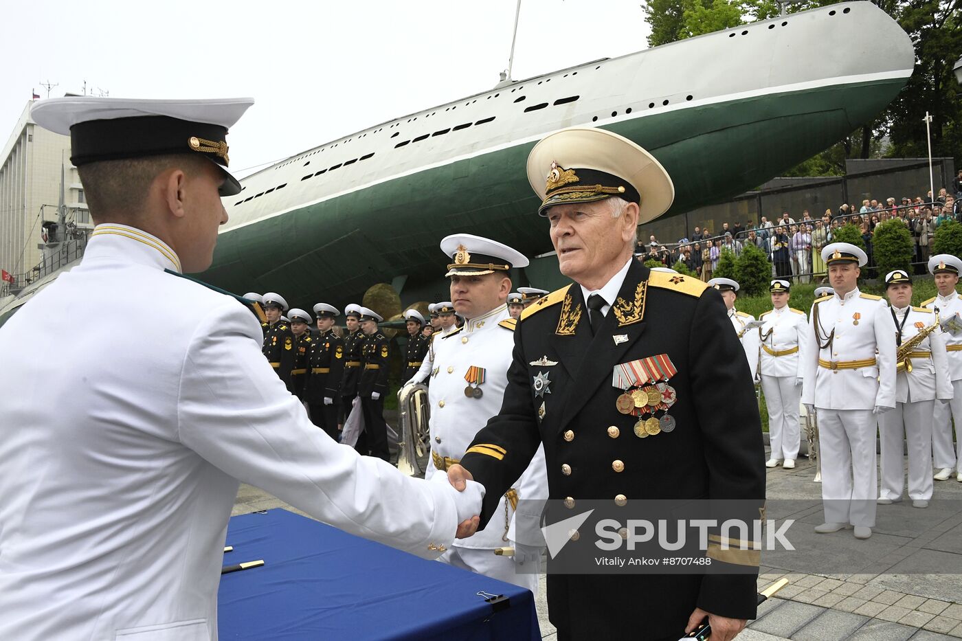 Russia Naval School Graduation